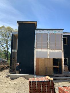 Exterior of community center