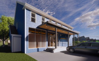 Rendering of Bay Springs Community Center