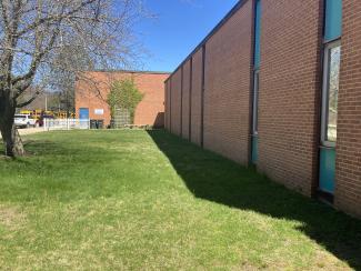 Exterior of community center