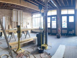 mid-construction