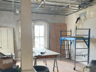 mid-construction