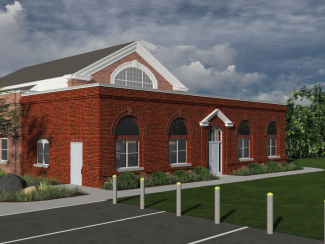 rendering of new build