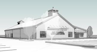 rendering of new build