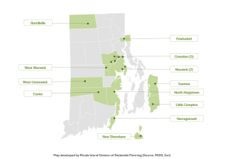Map of CLMG locations